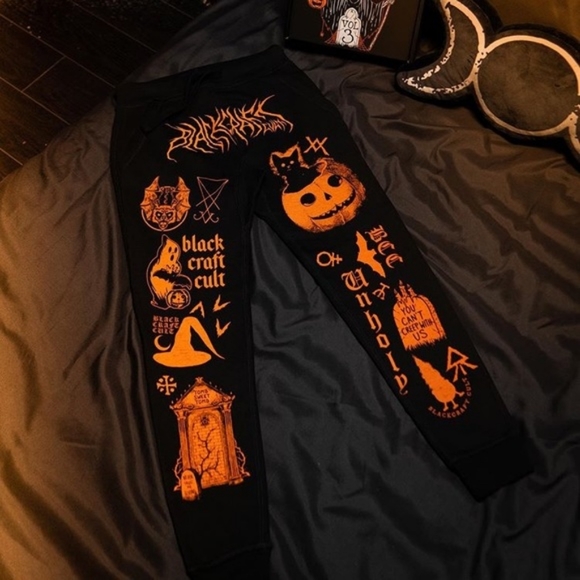 BlackCraft Cult Pants - *SOLD*RARE*Halloween Joggers BCC